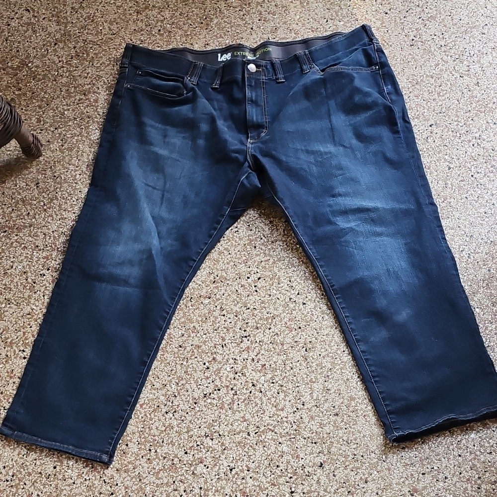 LEE Extreme Motion Athletic Fit Blue Jeans Size 50 X 30